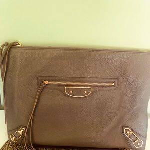 Balenciaga city clutch bag